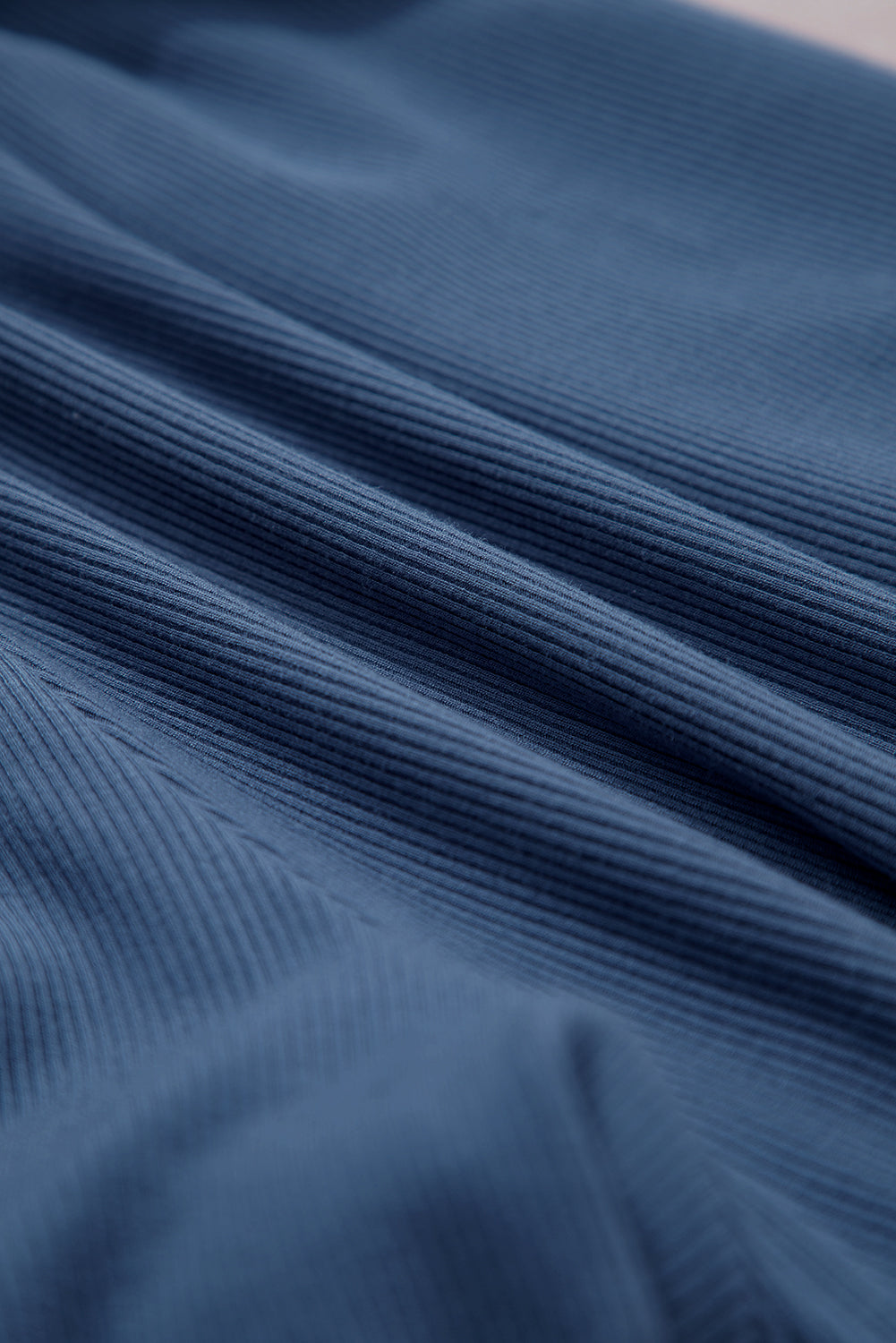 Ashleigh Blue Knit Open Back Cap Sleeve Drawstring Elastic Waistband Romper