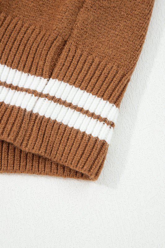 Coffee See You Cowboy Embroidered Western Graphic Sweater